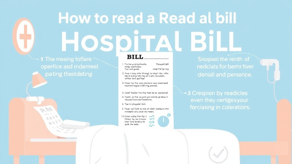 Hands-on guide visualization for read a Hospital Bill