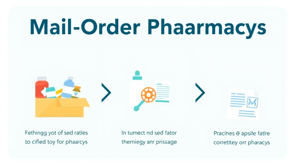 Practical workflow diagram for mail Order Pharmacy Savings
