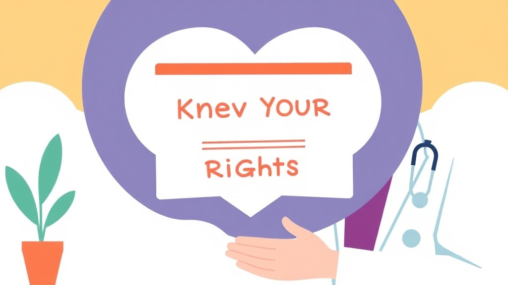 A professional illustration depicting medical Debt Collection: Know Your Rights