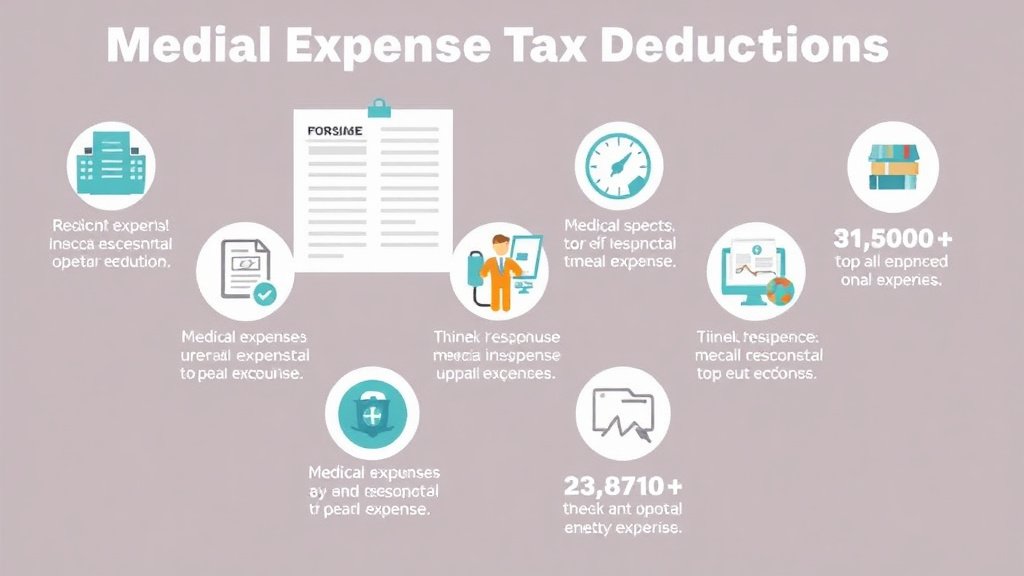 Step-by-step visual guide for implementing medical Expense Tax Deductions