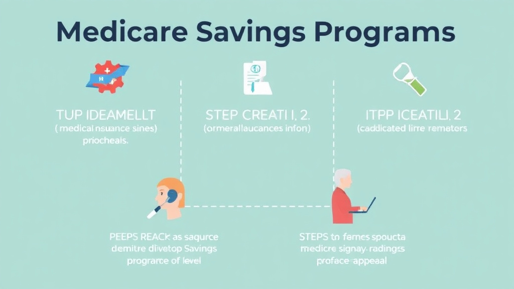 Step-by-step visual guide for implementing medicare Savings Programs
