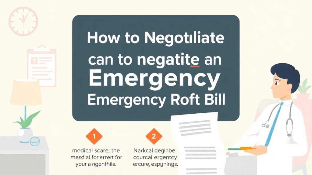 Implementation roadmap for negotiate an Emergency Room Bill with actionable steps