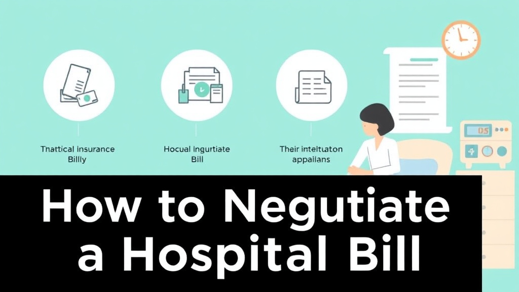 Step-by-step visual guide for implementing negotiate a Hospital Bill