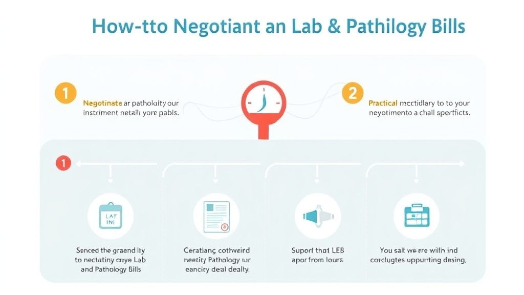 Practical workflow diagram for negotiate Lab and Pathology Bills