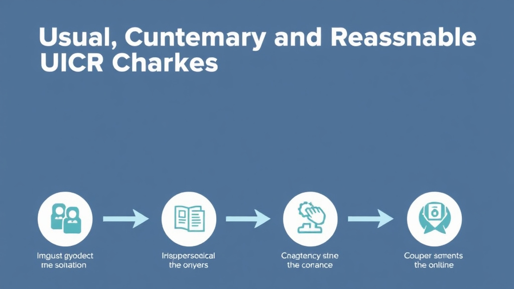 Implementation roadmap for usual Customary and Reasonable (UCR) Charges with actionable steps