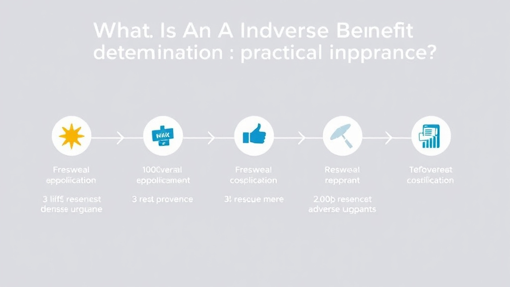Process flow illustration for putting an Adverse Benefit Determination into action