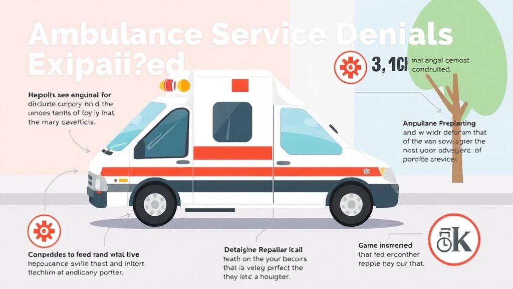 Practical workflow diagram for ambulance Service Denials Explained
