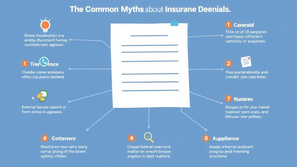 Step-by-step visual guide for implementing 10 Common Myths About Insurance Denials