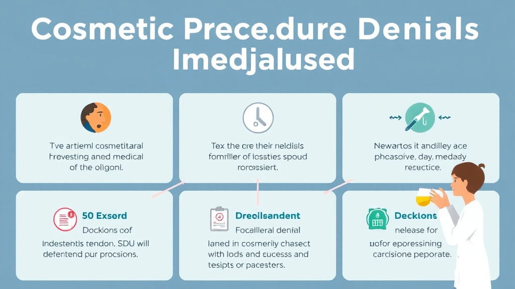 Hands-on guide visualization for cosmetic Procedure Denials Explained