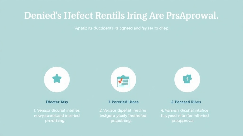 Real-world application diagram for denied After Getting Pre-Approval: What to Do