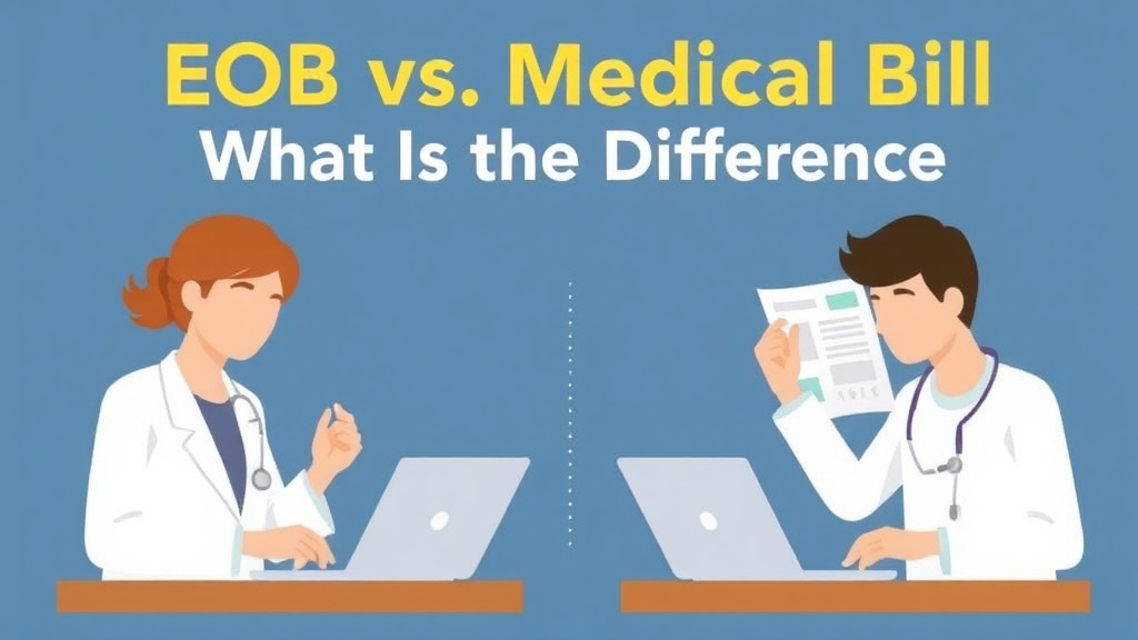 Real-world application diagram for EOB vs. Medical Bill: What Is the Difference