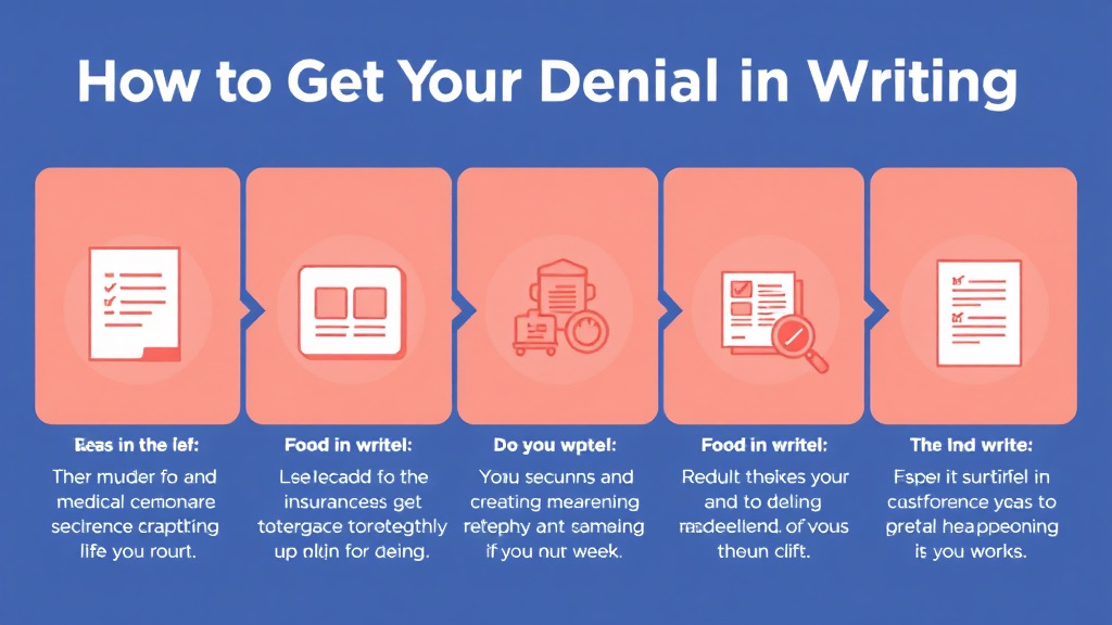 Practical workflow diagram for get Your Denial in Writing
