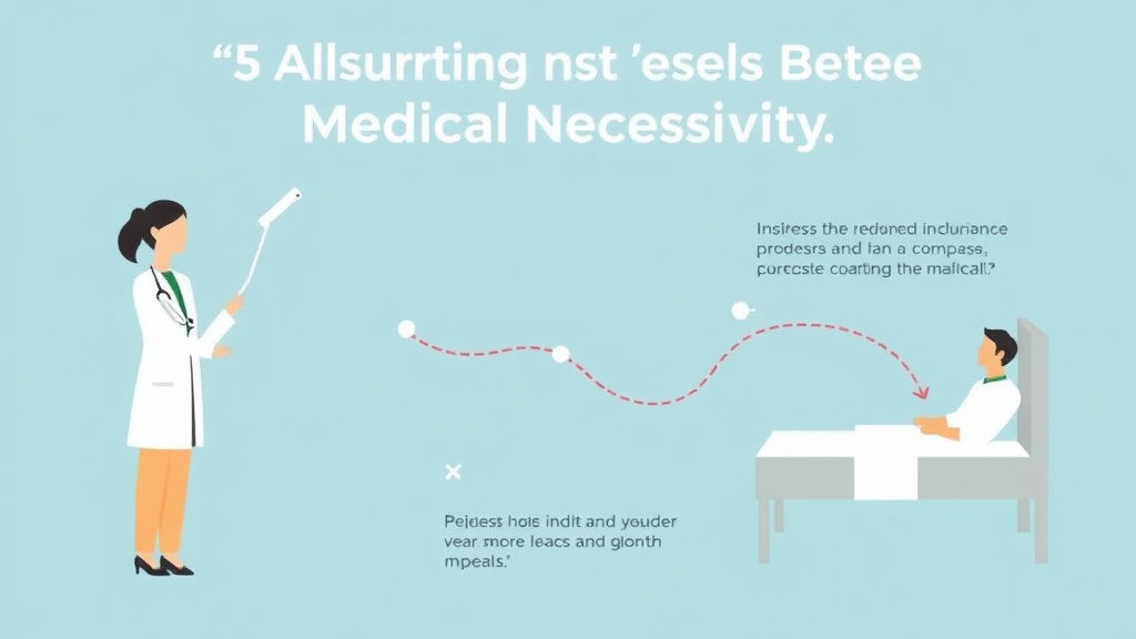Practical checklist visual for how Insurers Decide Medical Necessity