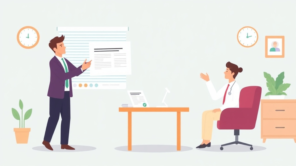 A professional illustration depicting fight a Duplicate Claim Denial and Win