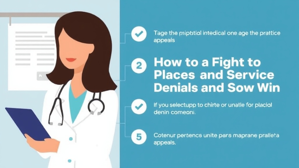 Hands-on guide visualization for fight a Place of Service Denial and Win