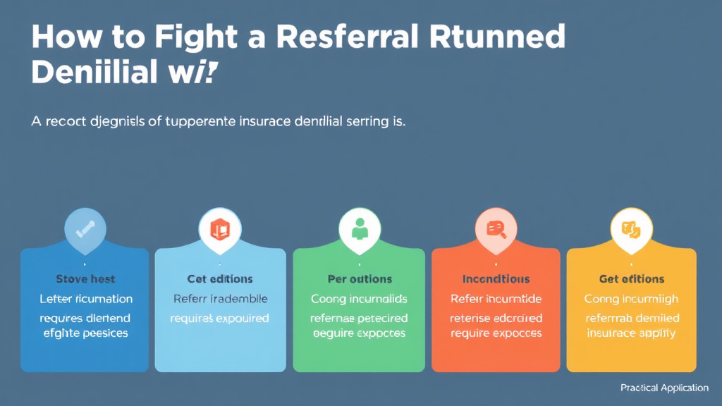 Hands-on guide visualization for fight a Referral Required Denial and Win