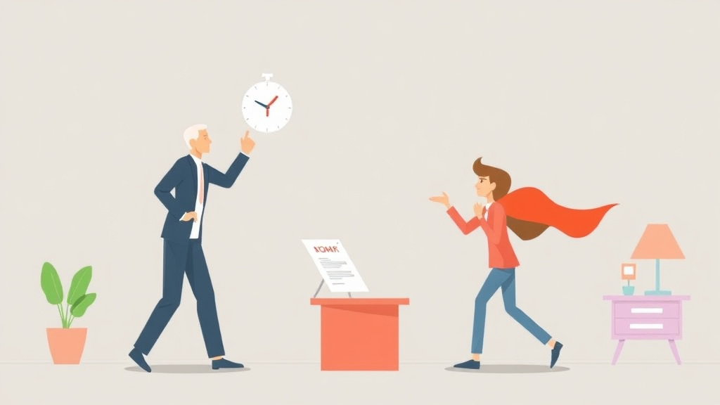 Visual overview of fight a Timely Filing Denial and Win with key concepts highlighted