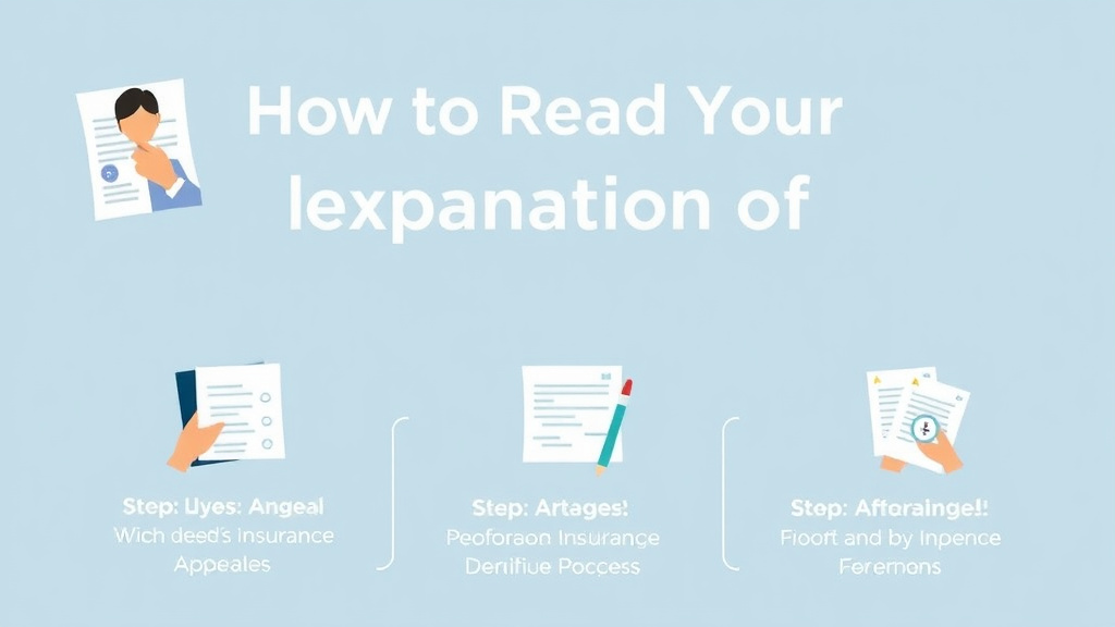 Hands-on guide visualization for read Your Explanation of Benefits (EOB)