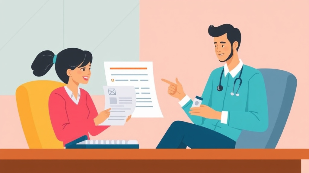 A professional illustration depicting marketplace Plan Denials Explained