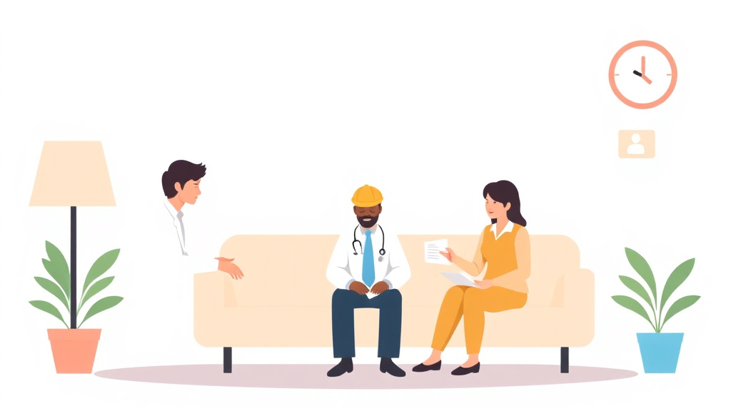 A professional illustration depicting medicaid Claim Denials Explained