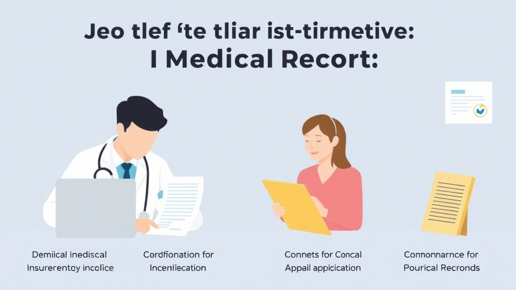 Action-oriented illustration showing how to apply denied for Incomplete Medical Records