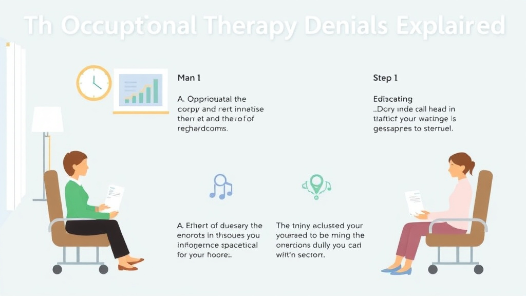 Real-world application diagram for occupational Therapy Denials Explained