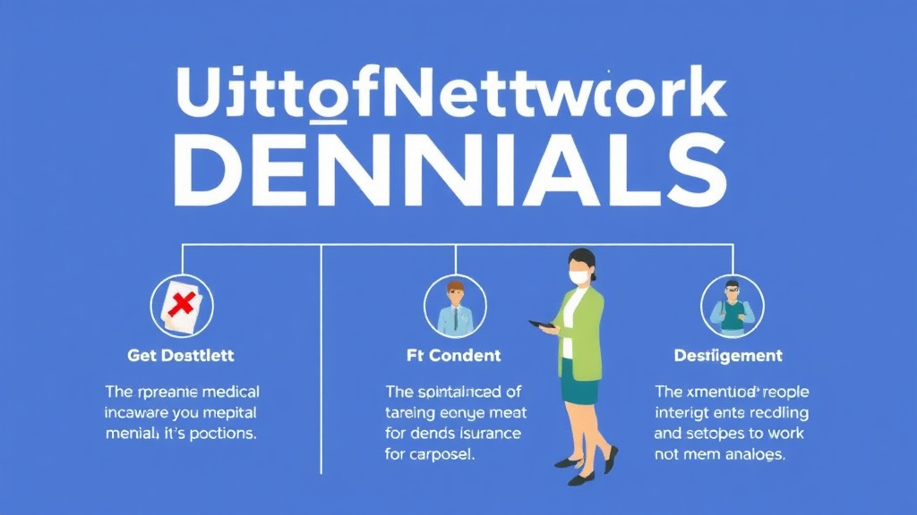 Practical workflow diagram for out-of-Network Denials Explained: What They Mean and What to Do