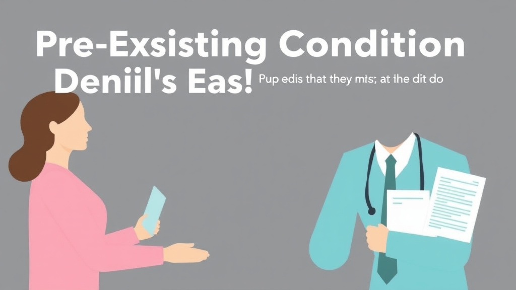 Step-by-step visual guide for implementing pre-Existing Condition Denials Explained: What They Mean and What to Do