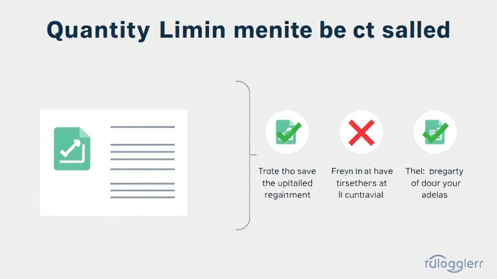 Practical checklist visual for quantity Limit Denials Explained: What They Mean and What to Do