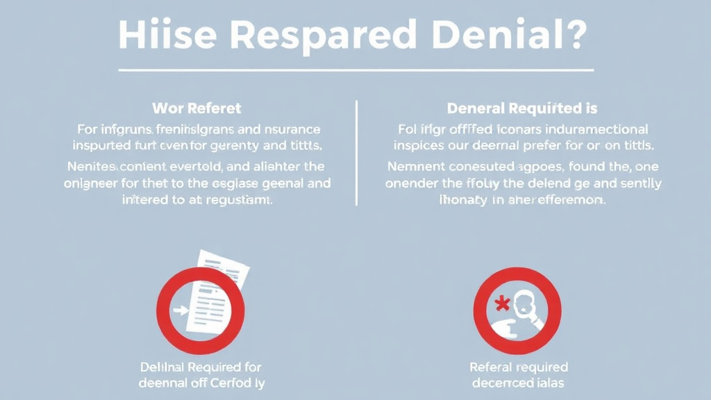 Hands-on guide visualization for referral Required Denials Explained: What They Mean and What to Do