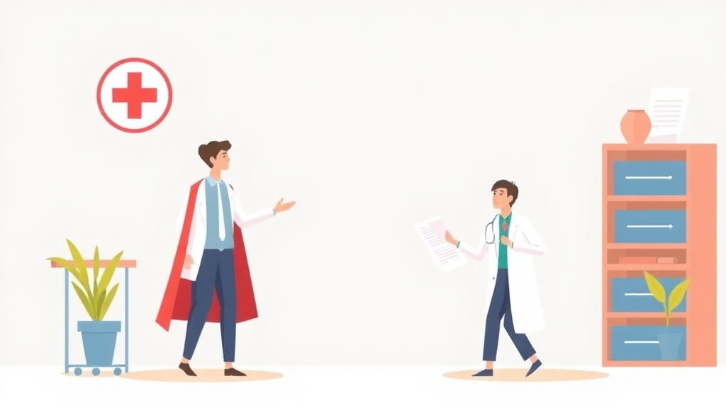 A professional illustration depicting second Opinion Denied by Insurance: Your Rights