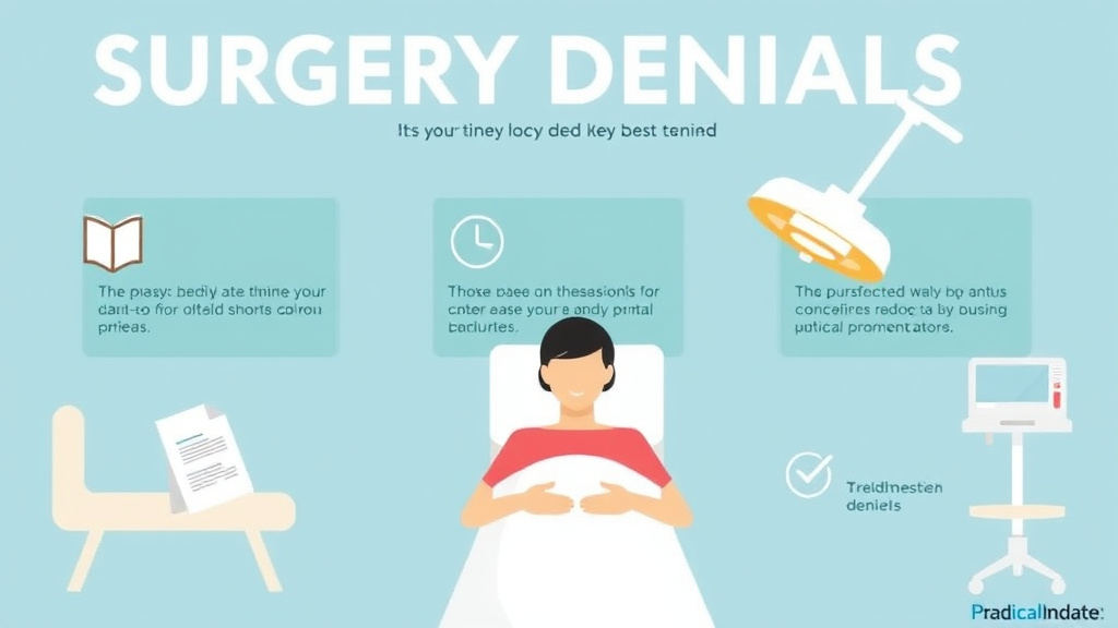Real-world application diagram for surgery Denials: Why They Happen