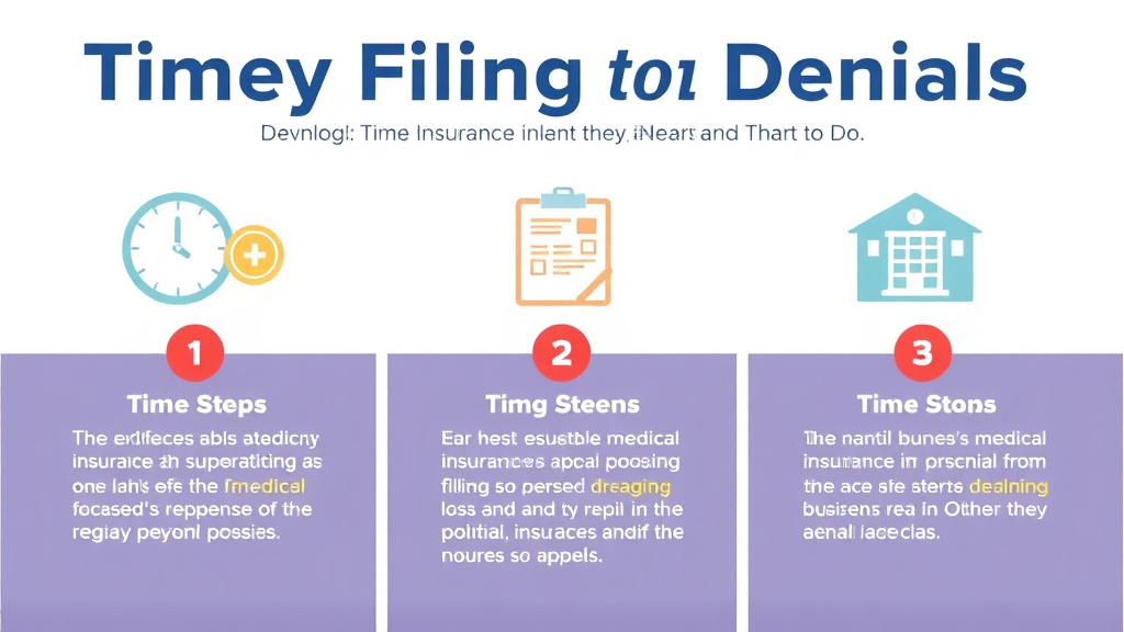 Real-world application diagram for timely Filing Denials Explained: What They Mean and What to Do