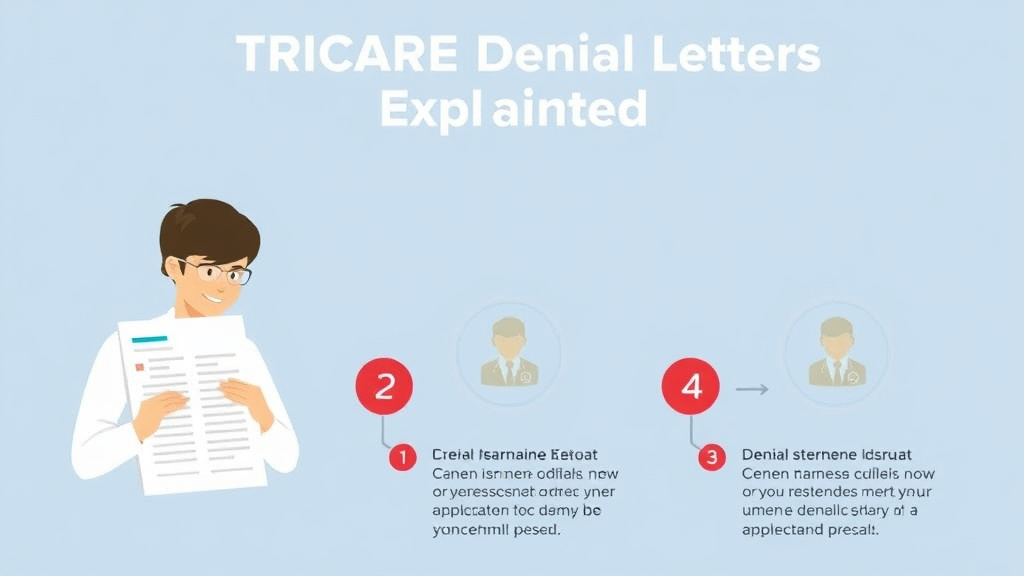 Real-world application diagram for TRICARE Denial Letters Explained