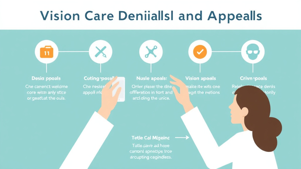 Hands-on guide visualization for vision Care Denials and Appeals