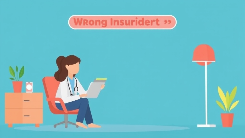 Conceptual diagram showing how wrong Provider Type Denial works in practice