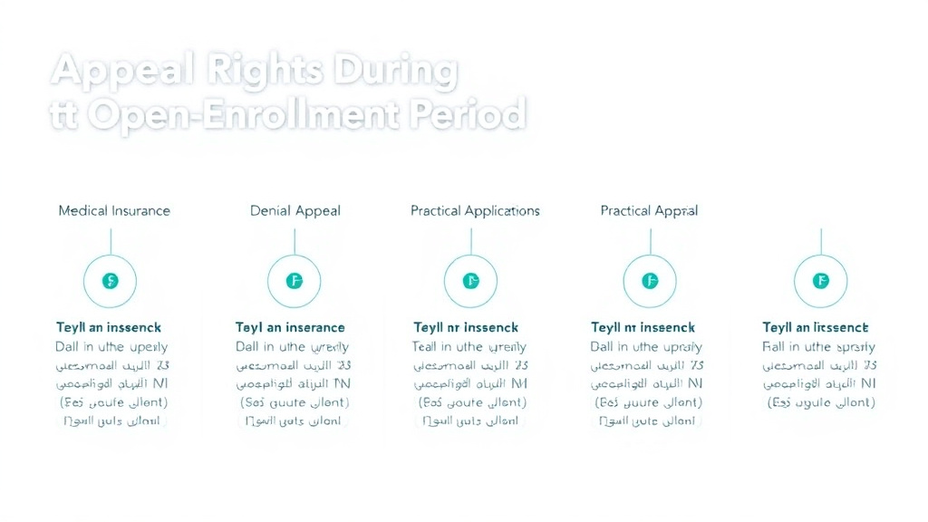 Step-by-step visual guide for implementing appeal Rights During Open Enrollment Period