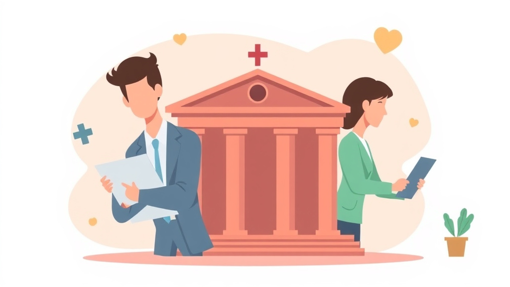 Clear illustration of employer Bankruptcy and Your Health Coverage with supporting details