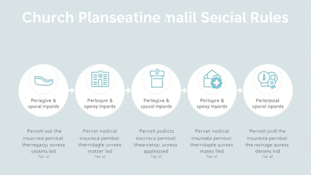 Action-oriented illustration showing how to apply church Plan Appeals: Special Rules