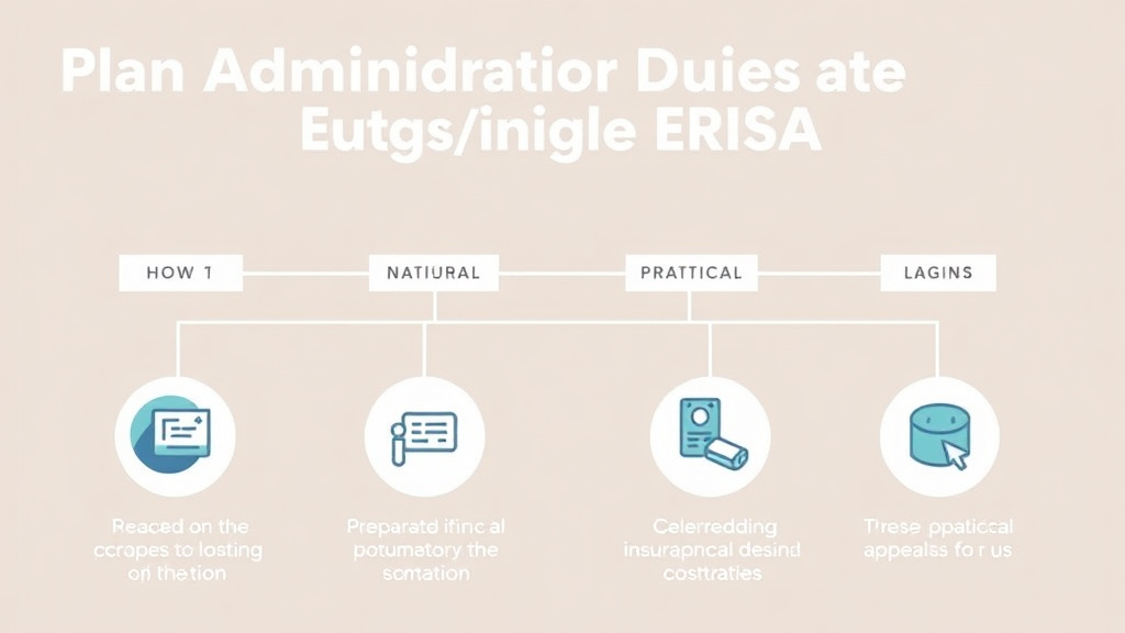 Hands-on guide visualization for plan Administrator Duties Under ERISA