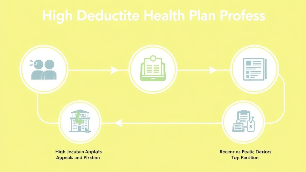 Real-world application diagram for high Deductible Health Plan Appeal Process