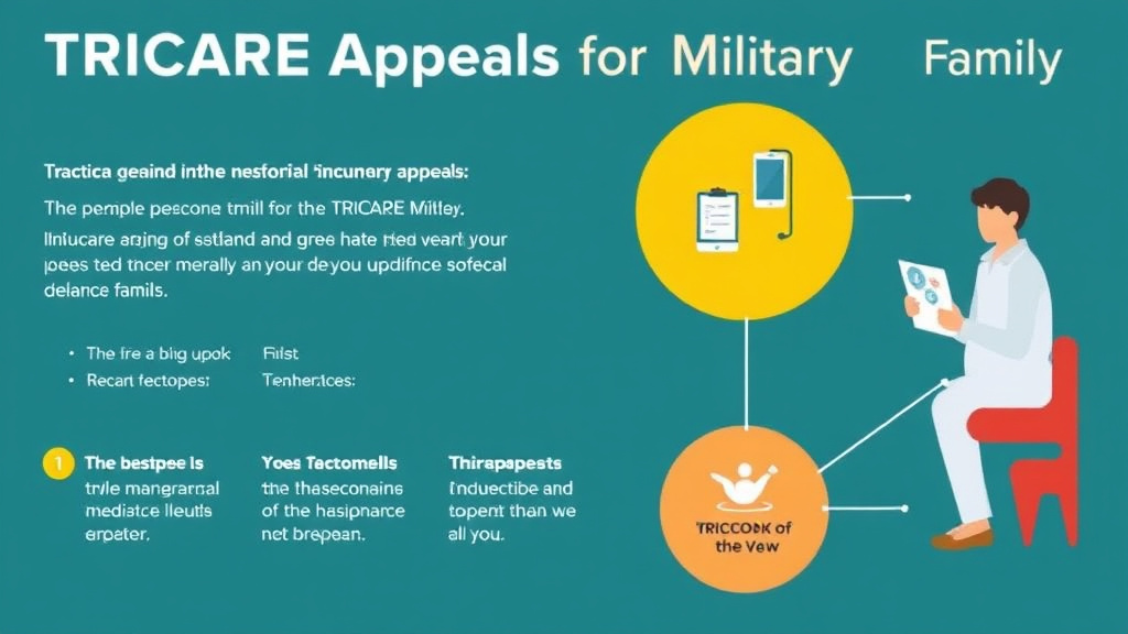 Step-by-step visual guide for implementing TRICARE Appeals for Military Families