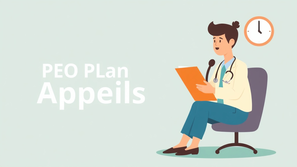 Conceptual diagram showing how PEO Plan Appeals works in practice