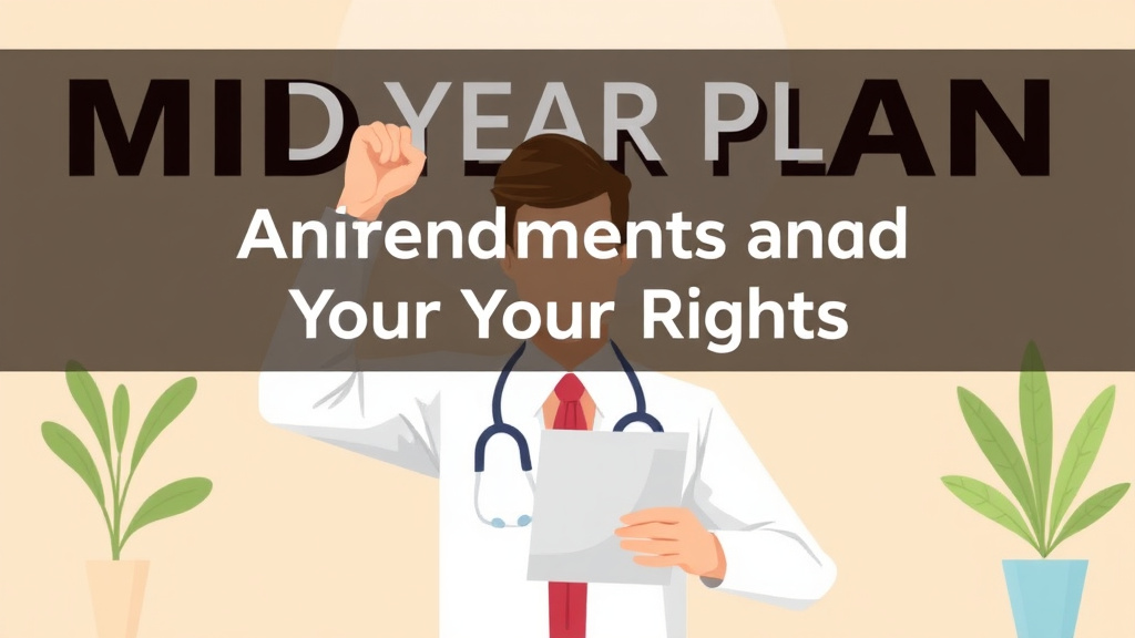 Clear illustration of mid-Year Plan Amendments and Your Rights with supporting details