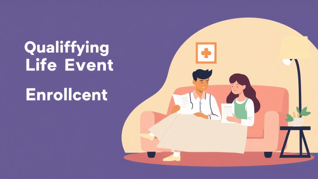 Conceptual diagram showing how qualifying Life Event Enrollment Denials works in practice