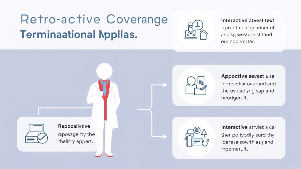 Action-oriented illustration showing how to apply retroactive Coverage Termination Appeals