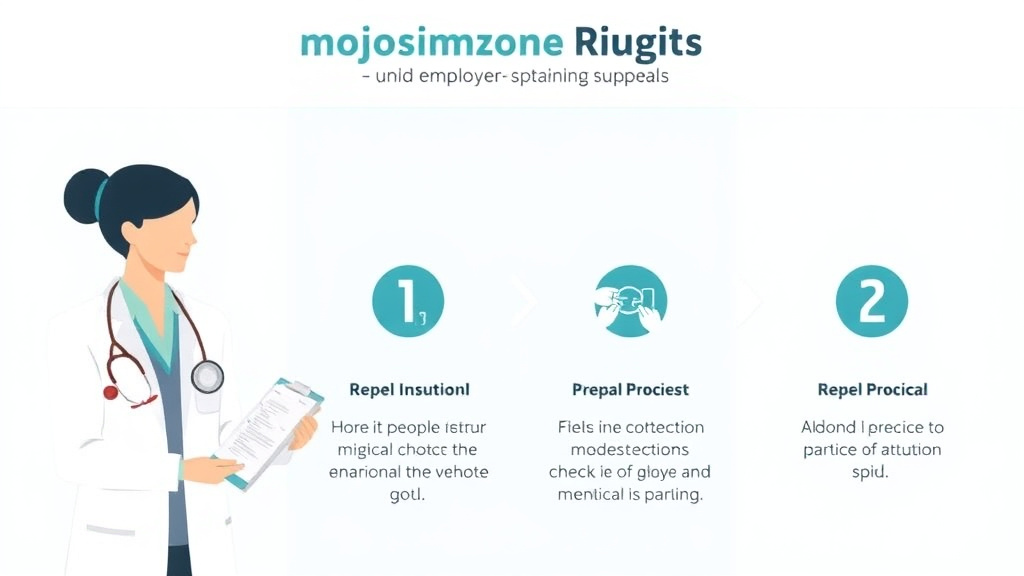 Step-by-step visual guide for implementing second Opinion Rights Under Employer Plans