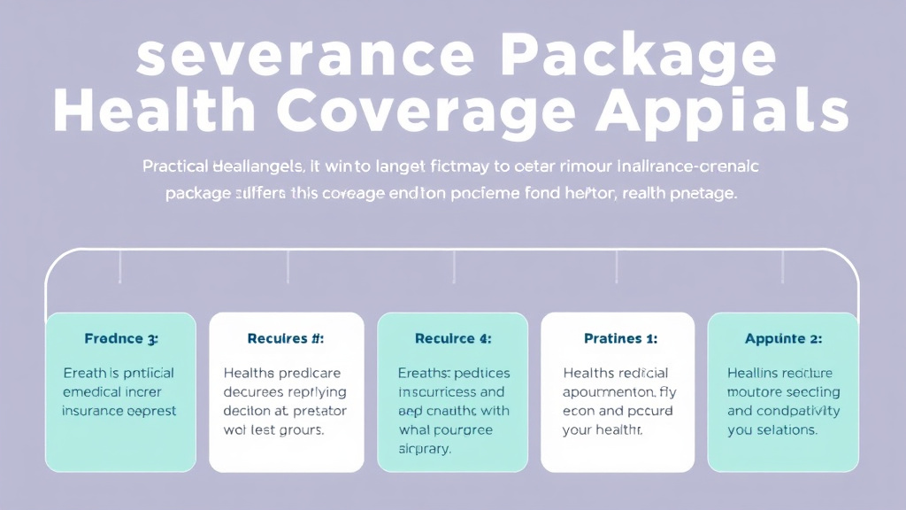 Practical workflow diagram for severance Package Health Coverage Appeals