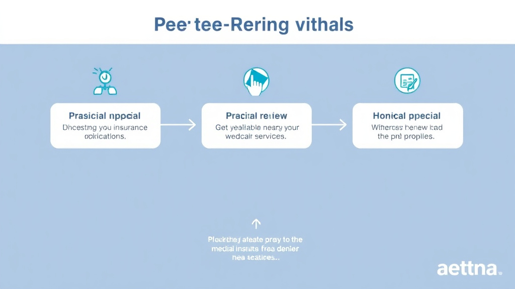 Hands-on guide visualization for aetna Peer-to-Peer Review Process