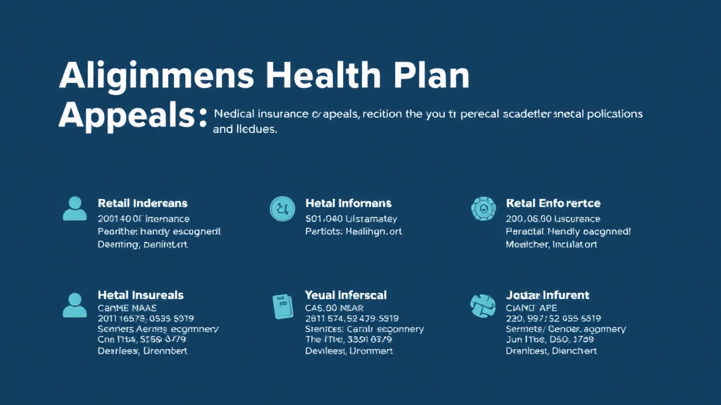 Action-oriented illustration showing how to apply alignment Health Plan Appeals Contact Information and Addresses